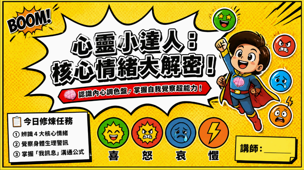 心靈小達人：情緒大解密